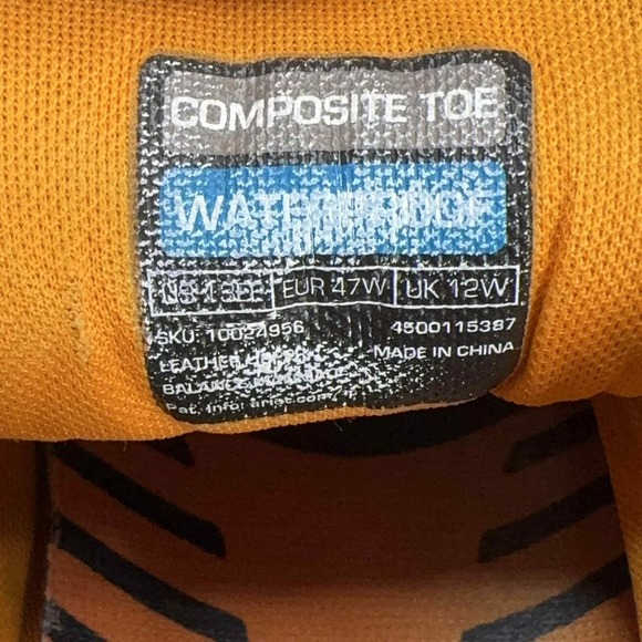 ARIAT Edge LTE Composite Safety Toe Waterproof Work Boots Men's 13EE Wide Chore - Picture 12 of 14